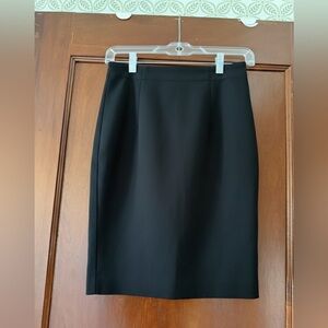 Ann Taylor Classic Black Pencil Skirt